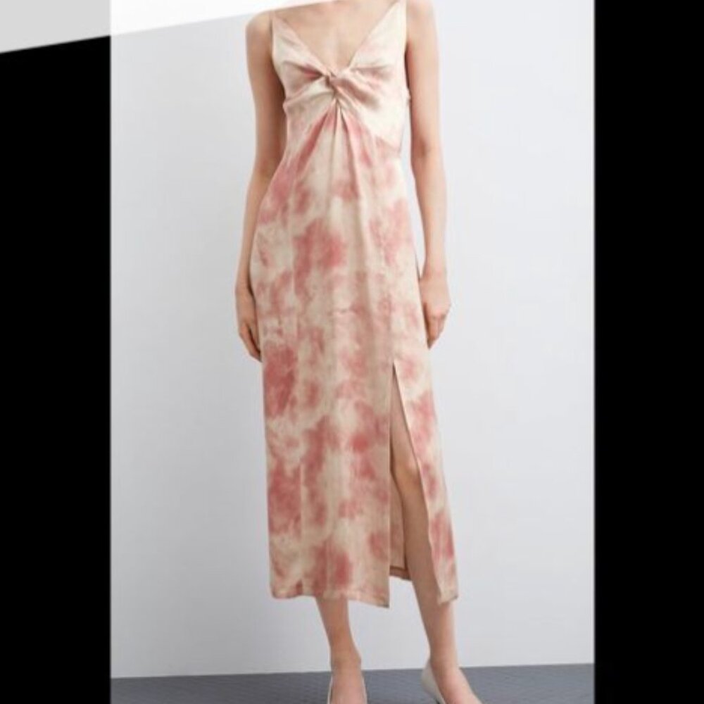 Zara Tie-Dye Midi Dress